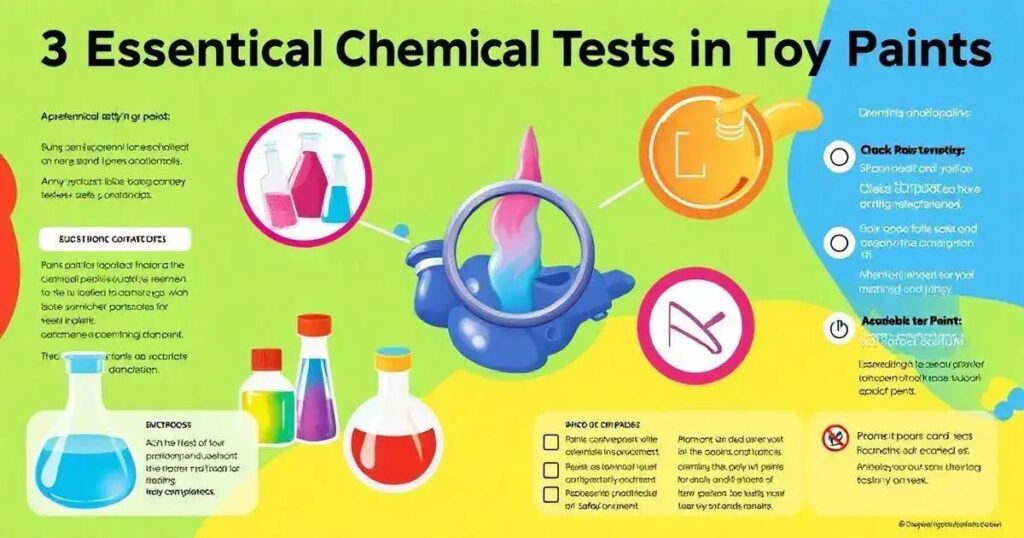 3 Ensaios Químicos Essenciais em Tintas de Brinquedos
