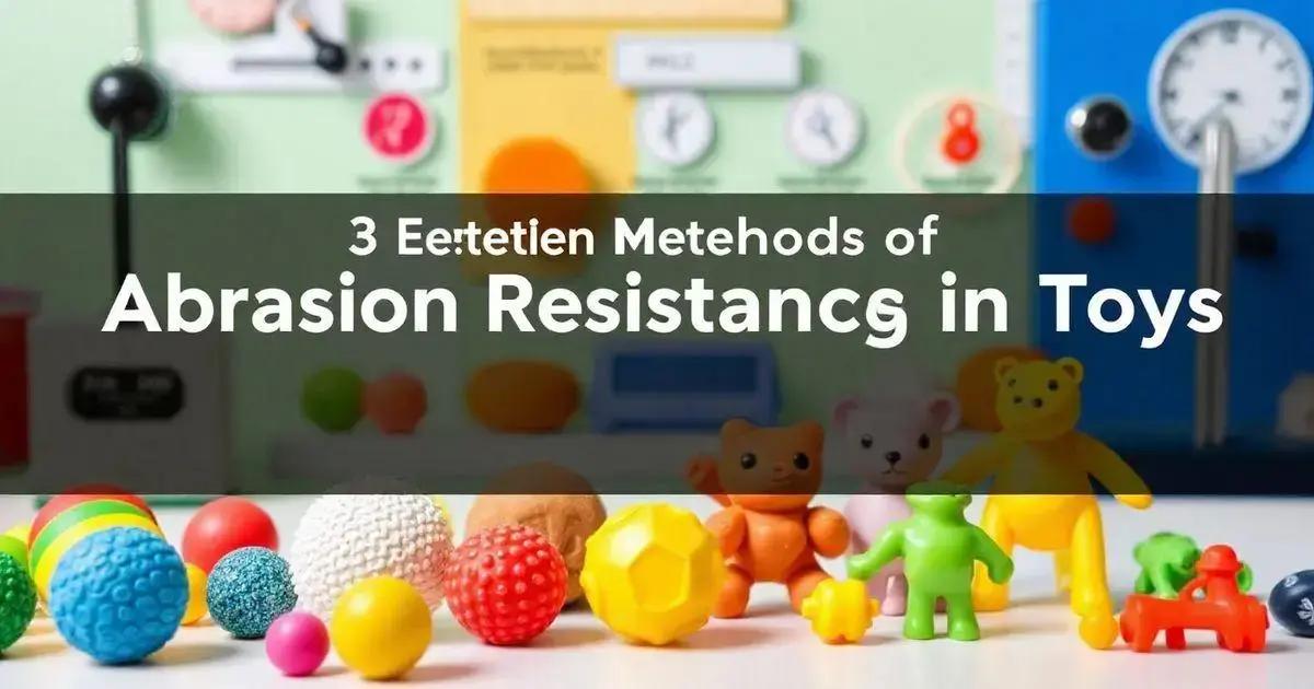 3 Métodos Eficazes de Testes de Resistência à Abrasão em Brinquedos