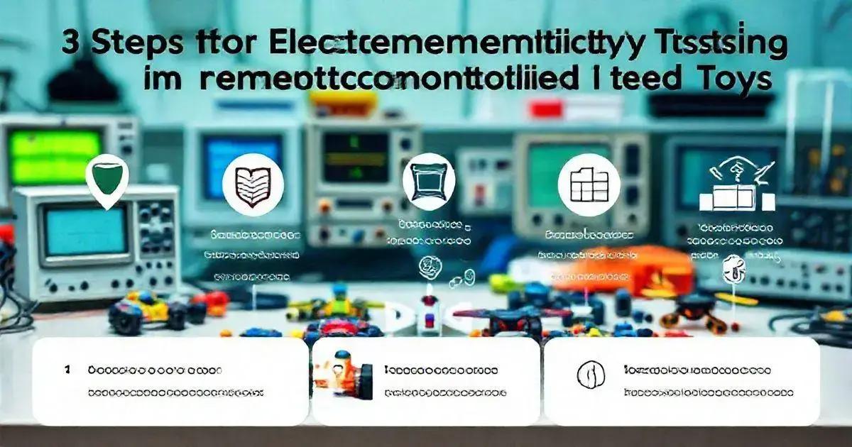 3 Passos para Ensaios de Compatibilidade Eletromagnética em Brinquedos com Controles Remotos