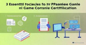 3 Procedimentos Essenciais para Certificação de Consoles de Jogos Portáteis