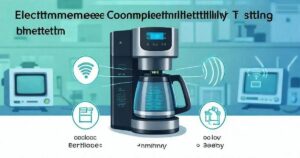 3 Testes de Compatibilidade Eletromagnética em Cafeteiras Inteligentes