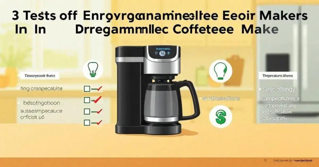 3 Testes de Eficiência Energética em Cafeteiras Programáveis