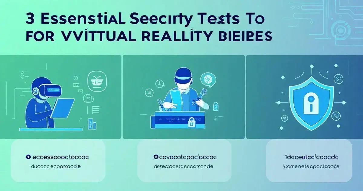 3 Testes de Segurança em Dispositivos de Realidade Virtual Essenciais