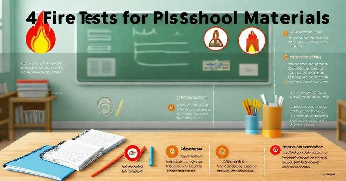 4 Ensaios de Inflamabilidade em Materiais Escolares Plastificados