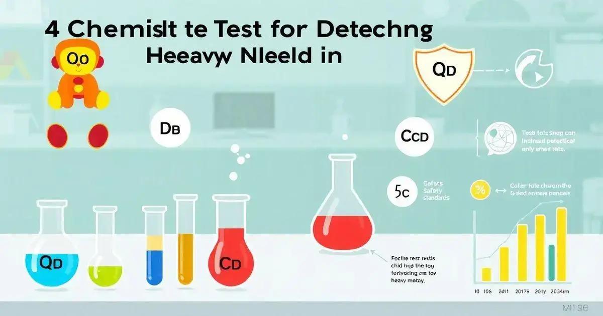 4 Ensaios Químicos para Detectar Metais Pesados em Brinquedos