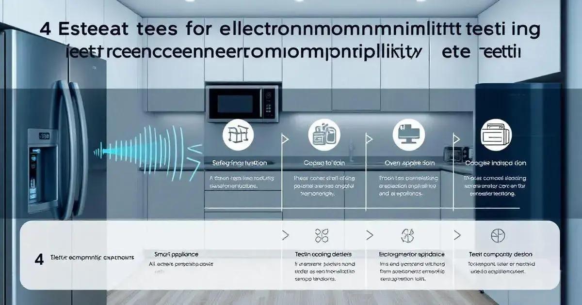 4 Passos Essenciais para Testes de Compatibilidade Eletromagnética em Eletrodomésticos Inteligentes