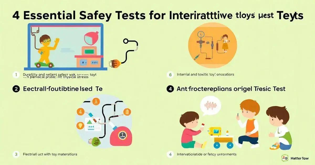 4 Testes de Segurança Essenciais para Brinquedos Eletrônicos Interativos