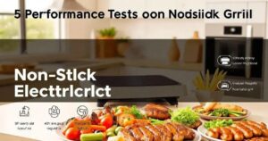 5 Ensaios de Desempenho em Grills Elétricos com Superfície Antiaderente