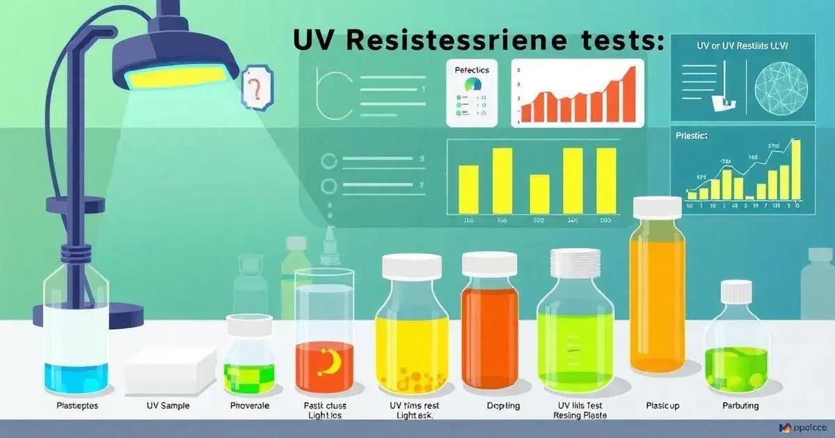 5 Ensaios de Resistência a UV em Materiais Plásticos Essenciais