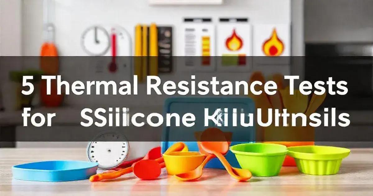 5 Ensaios de Resistência Térmica em Utensílios de Cozinha de Silicone