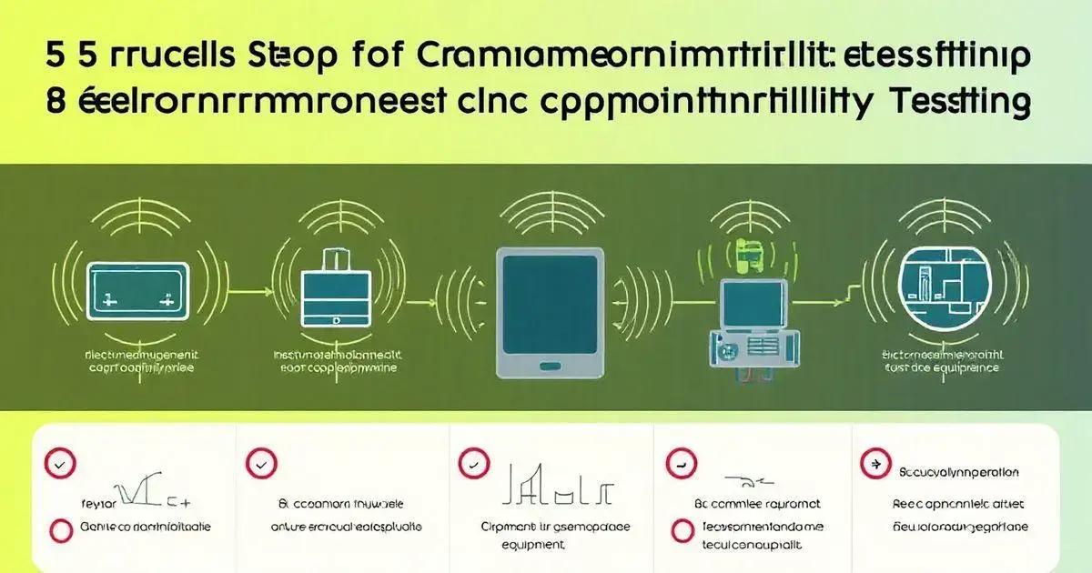 5 Passos Cruciais para Testes de Compatibilidade Eletromagnética em Dispositivos Eletrônicos