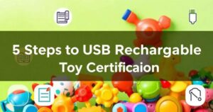 5 Passos para a Certificação de Brinquedos com Motores Recarregáveis por USB