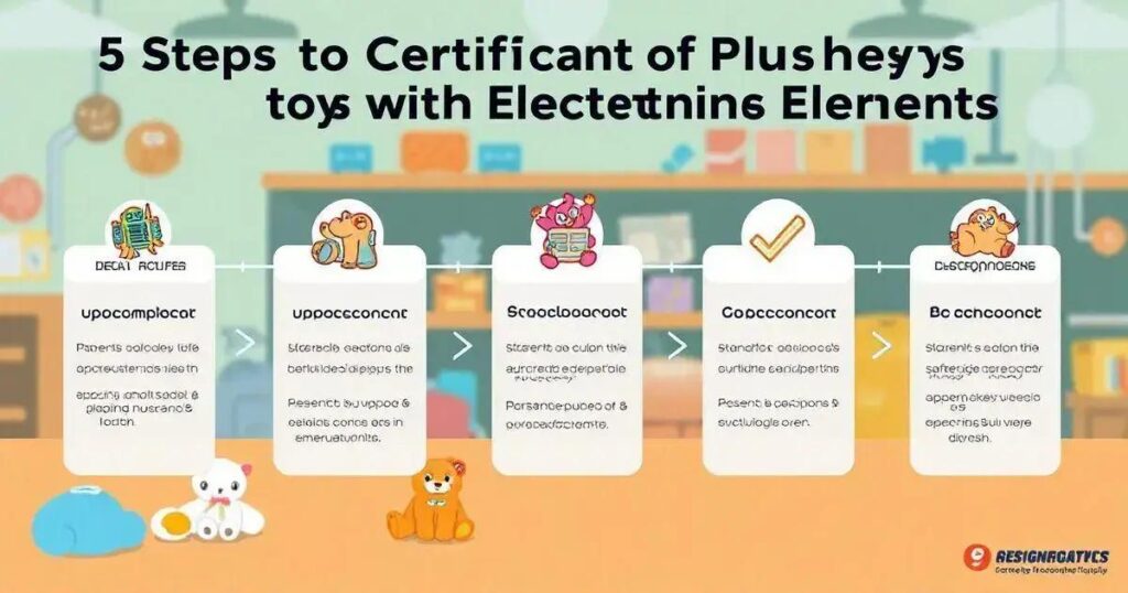 5 Passos para a Certificação de Brinquedos de Pelúcia com Elementos Eletrônicos