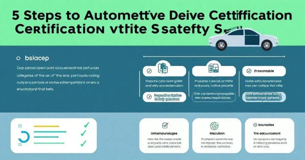 5 Passos para a Certificação de Dispositivos Automotivos com Sensores de Segurança