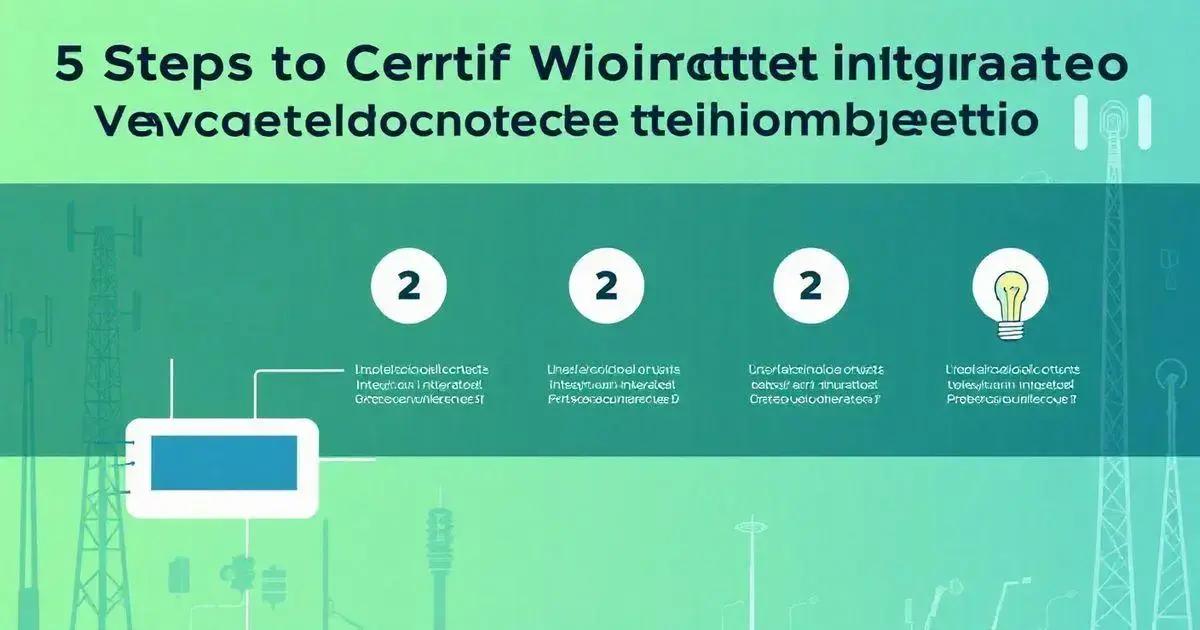 5 Passos para Certificação de Dispositivos de Telecomunicação com Wi-Fi Integrado