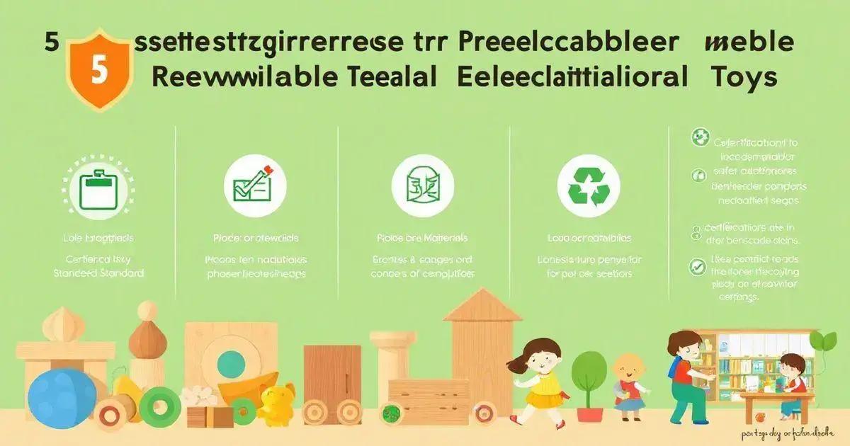 5 Requisitos Essenciais para Certificação de Brinquedos Educativos de Madeira Reciclada