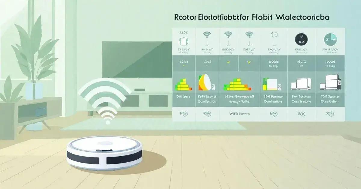 5 Testes de Eficiência Energética em Aspiradores Robóticos com Wi-Fi