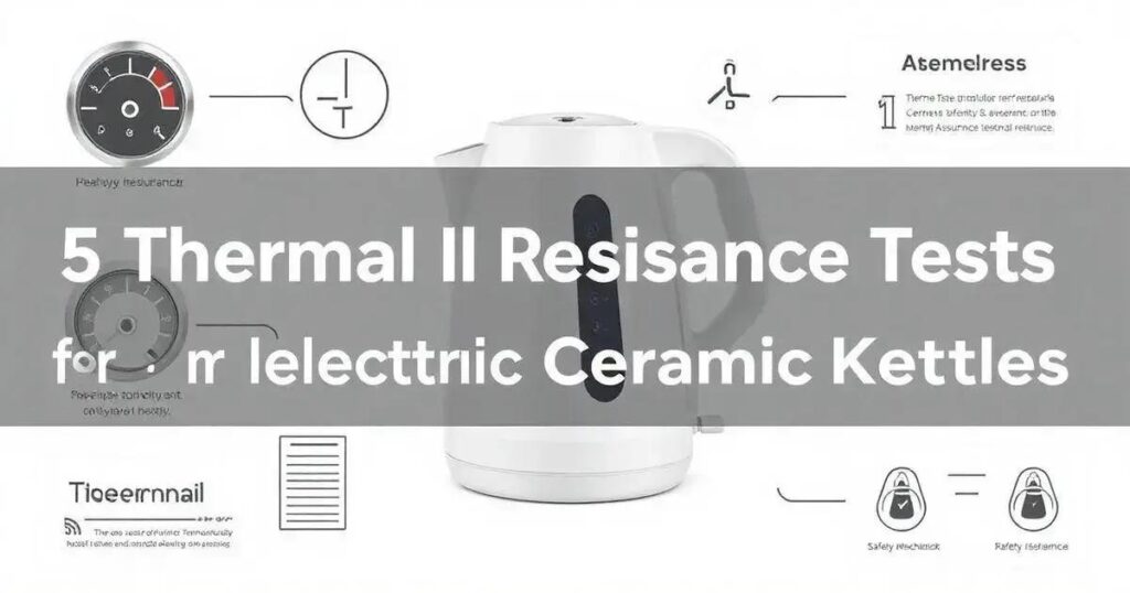 5 Testes de Resistência Térmica em Chaleiras de Cerâmica Elétrica