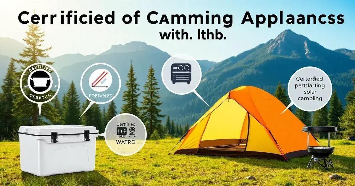 Benefícios da certificação para camping