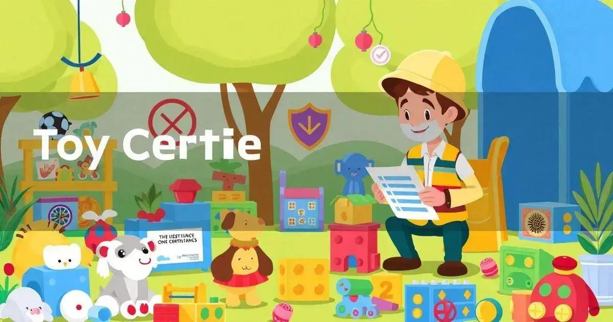 Importância da certificação de brinquedos