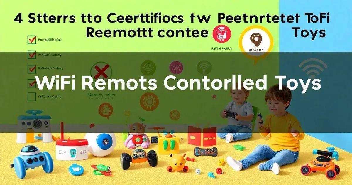 Importância da certificação para brinquedos eletrônicos