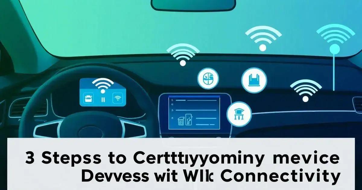 Importância da conectividade Wi-Fi em veículos