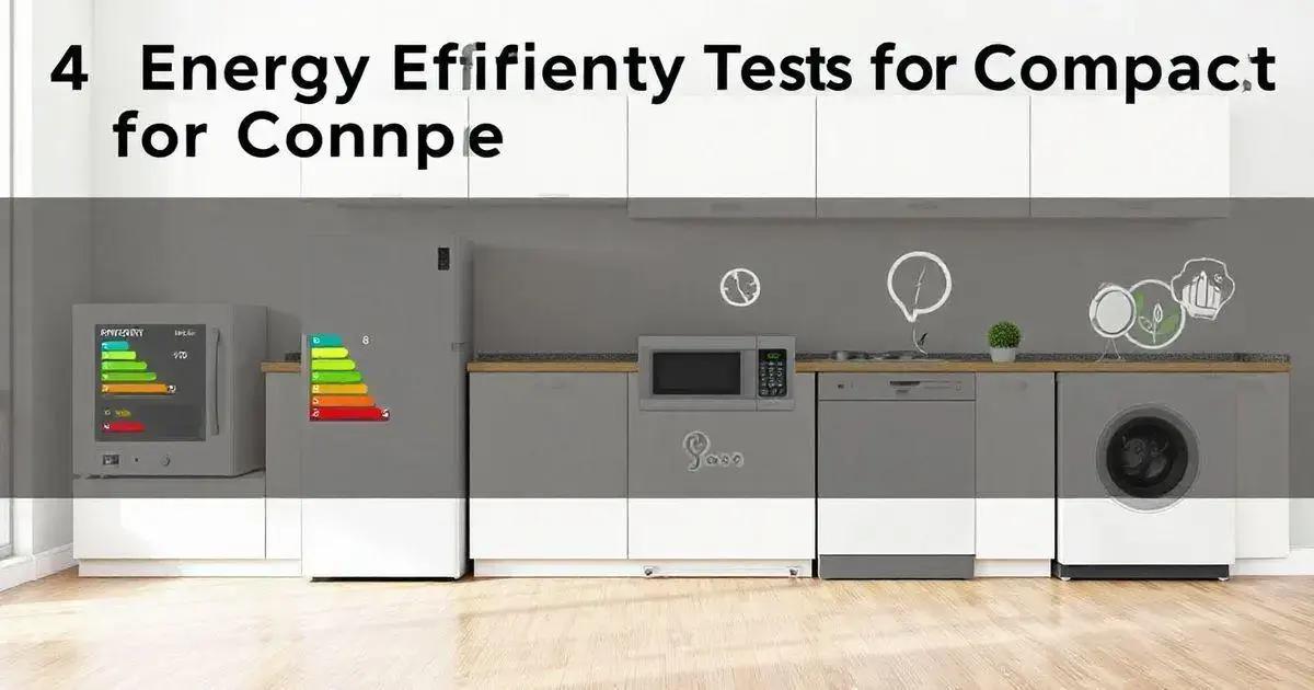 Importância da eficiência energética em eletrodomésticos compactos