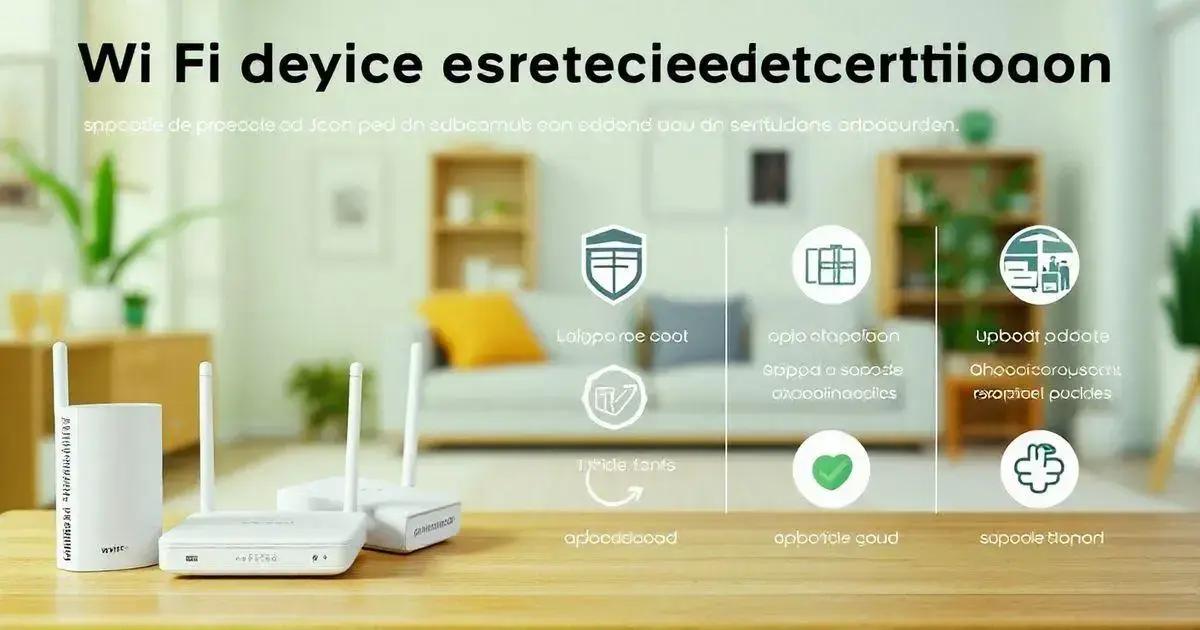 Passos para certificar sua rede Wi-Fi em casa