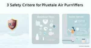 3 Critérios de Segurança para Purificadores de Ar Portáteis