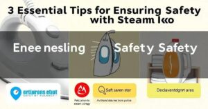 3 Dicas Essenciais para Garantir a Segurança em Ferros a Vapor
