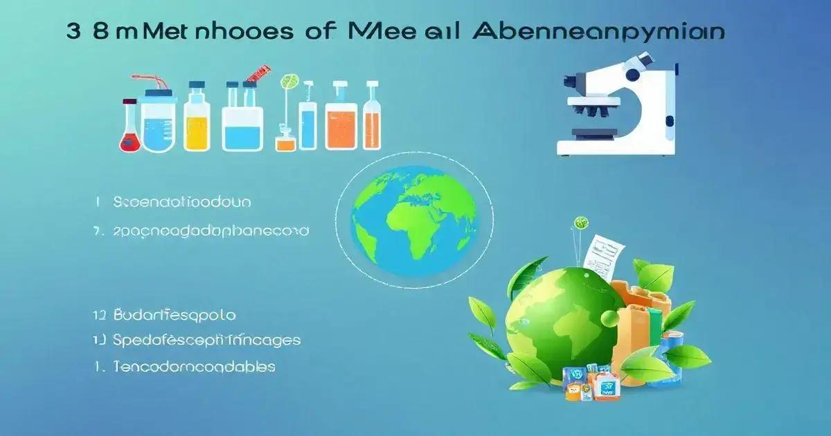 3 Métodos de Análise de Metais em Resíduos de Embalagens Biodegradáveis