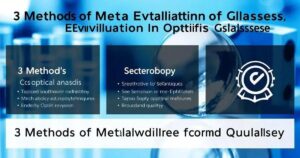 3 Métodos de Avaliação de Metais em Vidros Ópticos