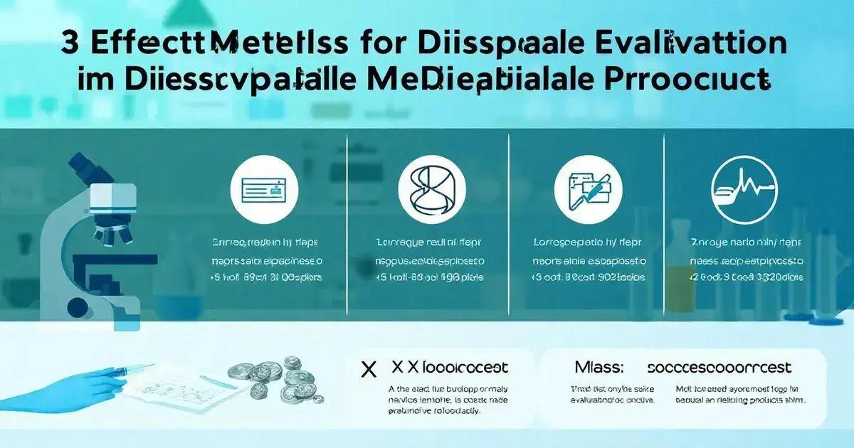 3 Métodos Eficazes para Avaliação de Metais em Produtos Descartáveis Médicos