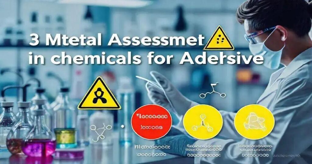 3 Passos para Avaliação de Metais em Produtos Químicos para Adesivos