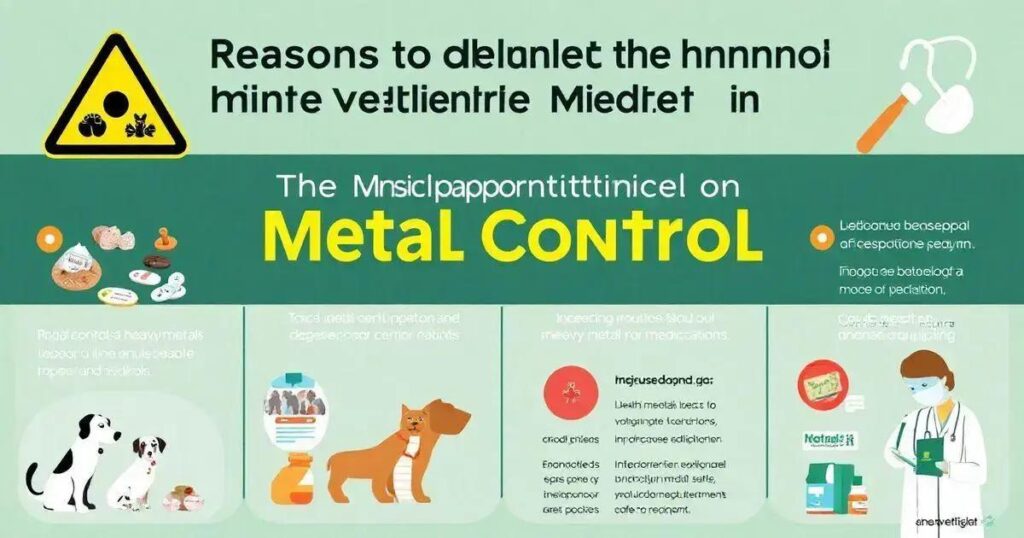 4 Razões para Entender a Importância do Controle de Metais em Medicamentos Veterinários