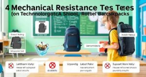 4 Testes de Resistência Mecânica em Mochilas Escolares Tecnológicas