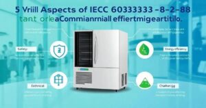 5 Aspectos Cruciais da IEC 60335-2-88 para Câmaras de Refrigeração Comerciais