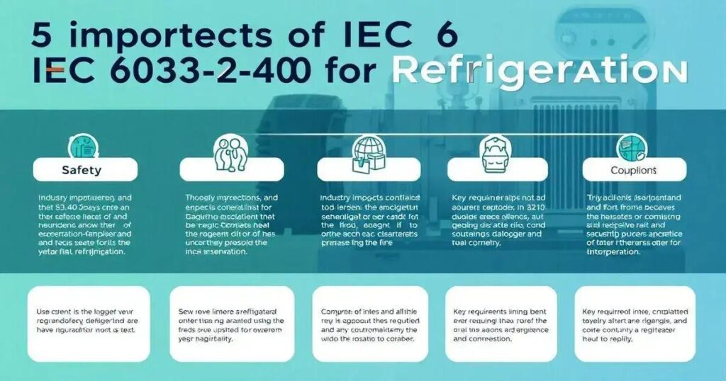 5 Aspectos Importantes da IEC 60335-2-40 para Refrigeração