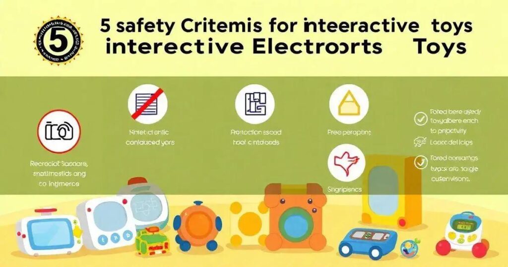 5 Critérios de Segurança para Brinquedos Eletrônicos Interativos