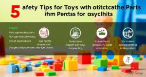 5 Dicas de Segurança em Brinquedos com Peças Destacáveis para Crianças Menores