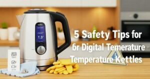 5 Dicas de Segurança em Chaleiras com Ajuste Digital de Temperatura