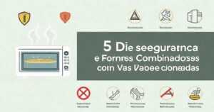 5 Dicas de Segurança em Fornos Combinados com Vapor e Micro-ondas