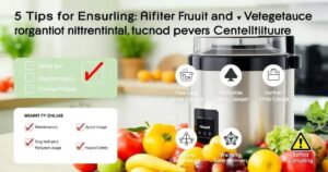 5 Dicas para Garantir a Segurança em Centrífugas de Frutas e Vegetais Elétricas