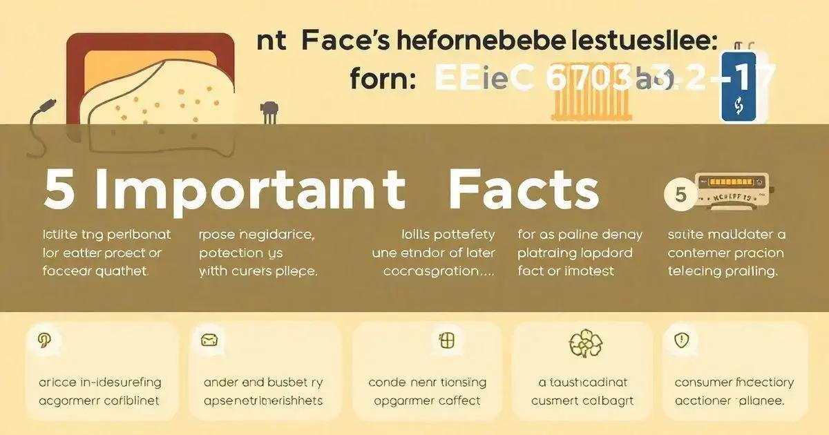 5 Fatos Importantes sobre IEC 60335-2-17 para Cobertores Elétricos