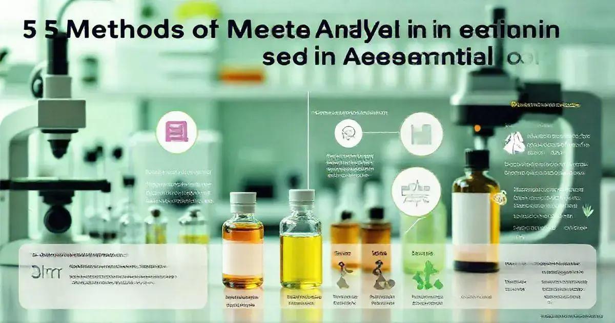 5 Métodos de Análise de Metais em Óleos Essenciais na Aromaterapia