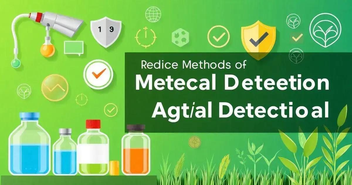 5 Métodos Eficazes de Detecção de Metais em Produtos Químicos Agrícolas