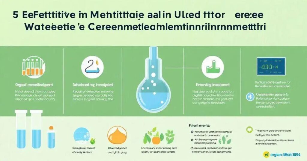 5 Métodos Eficazes de Monitoramento de Metais em Águas de Cosméticos