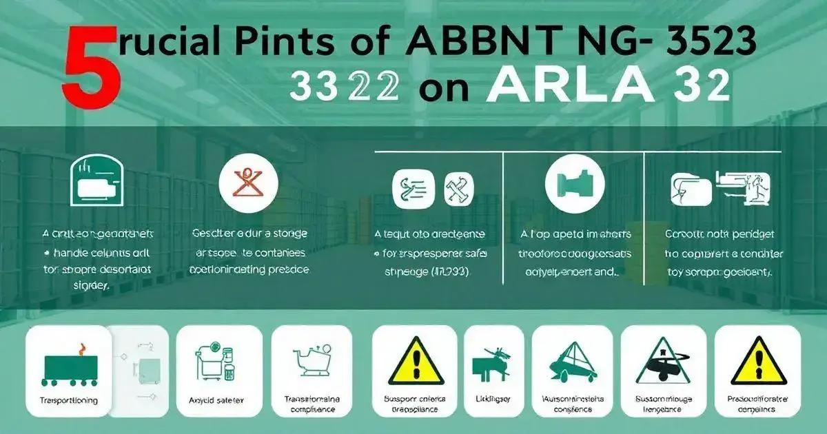 5 Pontos Cruciais da ABNT NBR 15523 sobre ARLA 32