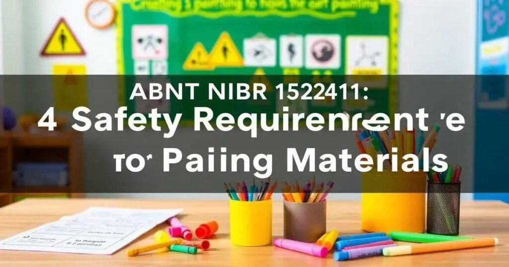 ABNT NBR 15241: 4 Requisitos de Segurança para Materiais de Pintura