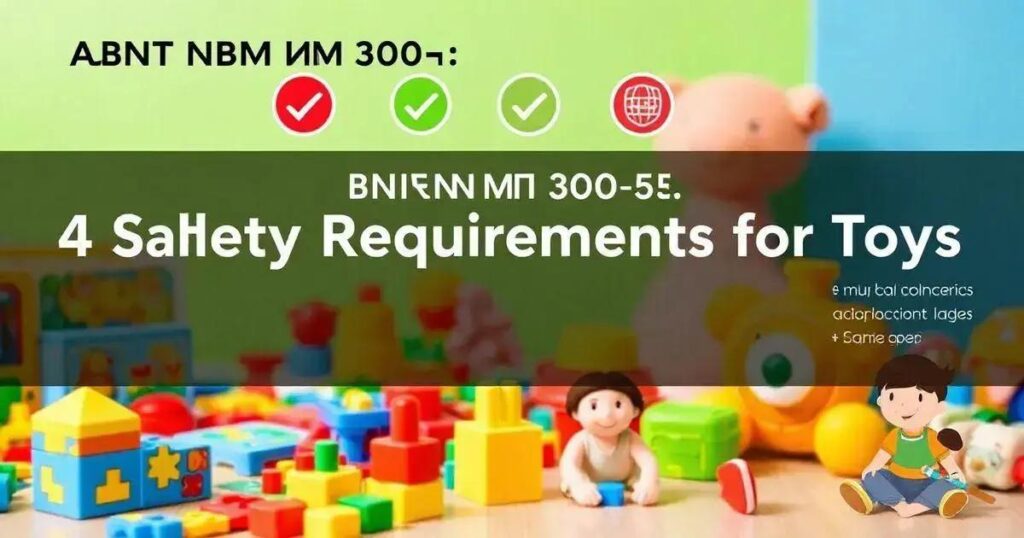 ABNT NBR NM 300-5: 4 Requisitos de Segurança para Brinquedos